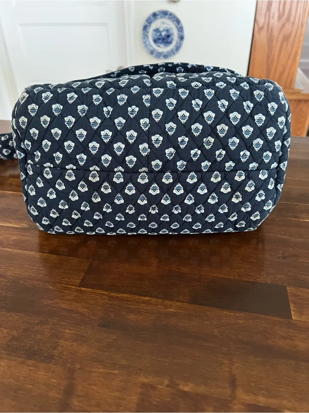 Vera Bradley Nantucket Navy “Carry All” Bag